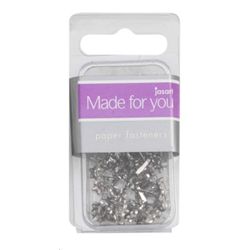 Jasart Fasteners Mini Stars Silver Pack 100 