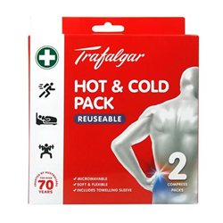 Trafalgar Reuseable Hot and Cold Pack - Pk 2