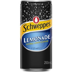 Schweppes Lemonade 200ml Bottle Pack of 24