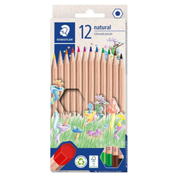 Staedtler Natural Coloured Pencils 12 Pack
