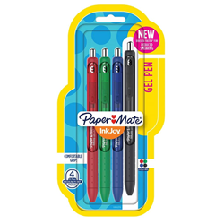 Papermate Inkjoy Gel 0.7 Business Assorted Pack 4