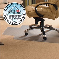 FLOORTEX 49385 CHAIRMATClear9310924027832 