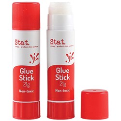 Stat Glue Stick PVP Clear 21gm Medium  