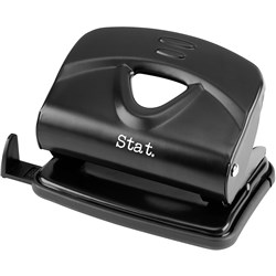 Stat Hole Punch 2 Hole 20 Sheet Capacity Medium Black  