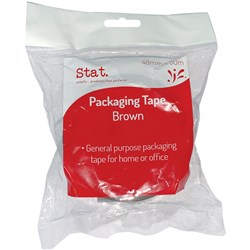 Stat Packaging Tape 48mmx50m Brown  