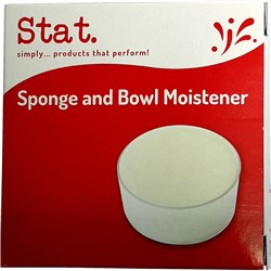 Stat Sponge Bowl Plastic White  