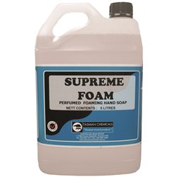 Tasman Supreme Foam Soap Clear 5 Litres 