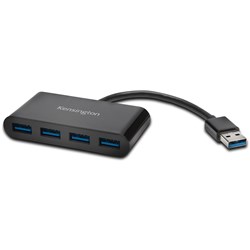 Kensington UH4000 USB 3.0 4 Port Hub Black