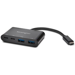 Kensington CH1000 USB-C 3.0 4 Port Hub Black