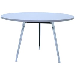 Rapid Air Round Meeting Table 1200mm Diameter x H730mm White