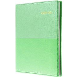 Collins Vanessa Financial Year Diary A4 Day to Page Mint