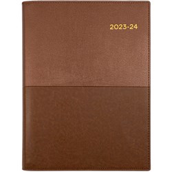 Collins Vanessa Financial Year Diary A5 Week to View Brown