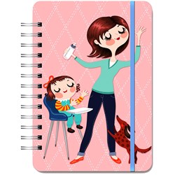 Orange Circle Planner Month To View 146X210mm Do It All Mom