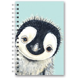 Orange Circle Planner Week To View A5 Medium Spiral Pete Penguin