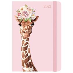 Cumberland Hampton Diary Week To View A5 Giraffe