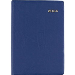Collins Belmont Pocket Diary A7 2 Days To Page Navy
