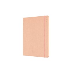 Debden Designer Diary A5 Week To View Textured Peach 