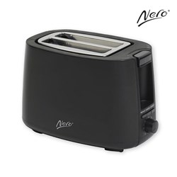Nero 2 Slice Toaster Black  