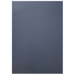 Rexel Binding Cover A4 250gsm Leathergrain Pack Of 100 Navy