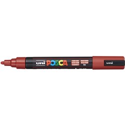 Uni Posca PC-5M Paint Marker Medium 2.5mm Bullet Tip  Ruby Red