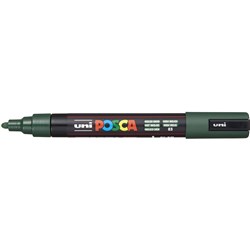 Uni Posca PC-5M Paint Marker Medium 2.5mm Bullet Tip  English Green