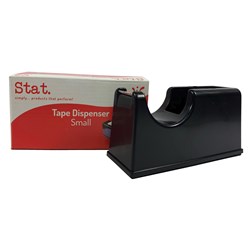 Stat Small Tape Dispenser Black 