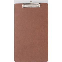 GNS Masonite Clipboard with Flat Clip Foolscap