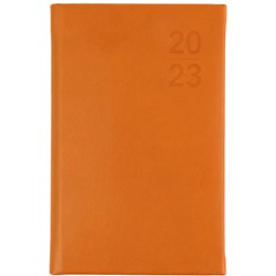 Debden Silhouette Diary B7R Week To View Orange