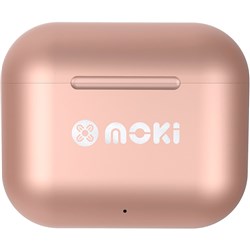 Moki MokiPods True Wireless Stereo Earbuds Rose Gold 