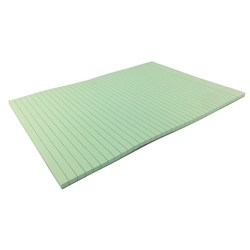 Writer A4 Premium Bond Pad 50 Sheet Ruled 2 Sides Green 