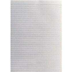 Writer A4 Premium Bond Pad 70 Sheet Ruled 2 Sides White 