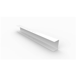 Rapidline Boost Back To Back Workstation Crossbar Sleeve White