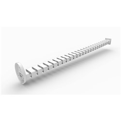 Rapidline Boost Floor To Under Desk Snake 1300mm White 