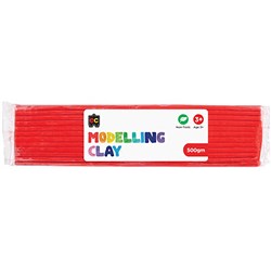 Educational Colours Modelling Clay 500gm Red 