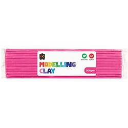 Educational Colours Modelling Clay 500gm Pink 