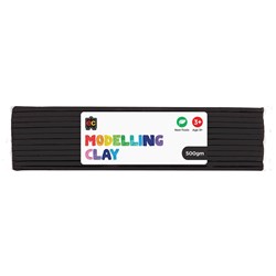 Educational Colours Modelling Clay 500gm Black 