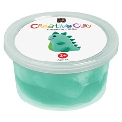 Educational Colours CreativeClay 100gm Turquoise 