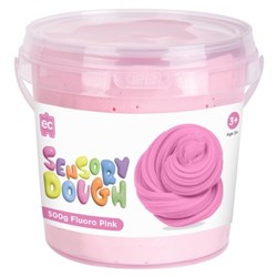 Educational Colours Sensory Dough 250gm Fluro Pink 