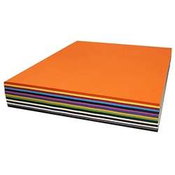 Rainbow Cover Paper A2 125gsm Assorted 500 Sheets 