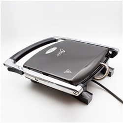 Nero 4 Slice Sandwich Press Black And Silver 