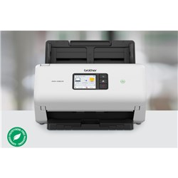 Brother ADS-3350W Desktop Document Scanner White 