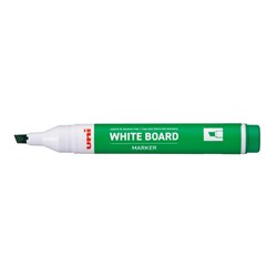 Uni-Ball Whiteboard Marker Chisel Tip 1-5mm Green 