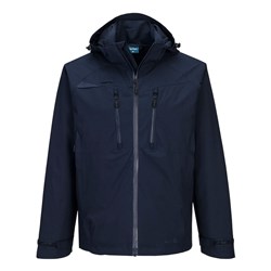Portwest DX4 Rain Jacket Medium Navy 