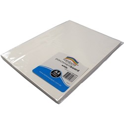 Rainbow Parchment Board A4 180gsm Acid Free White 50 Sheets