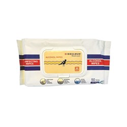 Bibbulmun Washroom 70%  Alcohol Wipes Pack Of 50 
