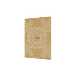 Collins Lavish Lux Financial Year Diary A5 Week To View Yellow