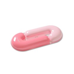 Duo Gel Mouse Wrist Rest Loop Design Pink 