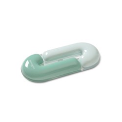 Duo Gel Mouse Wrist Rest Loop Design Green 