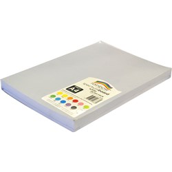 Rainbow Spectrum Board A4 220gsm White 100 Sheets White 