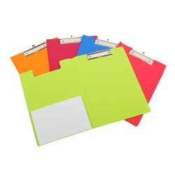 Bantex Fruits Clipfolder PVC A4 Assorted Pack of 10